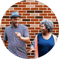 Mother celebrates her upcoming retirement by dancing with her son.